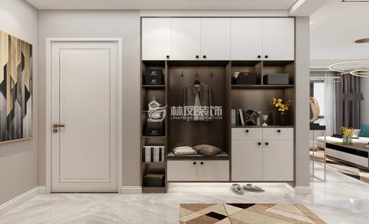 現(xiàn)代風格玄關(guān)裝修效果圖