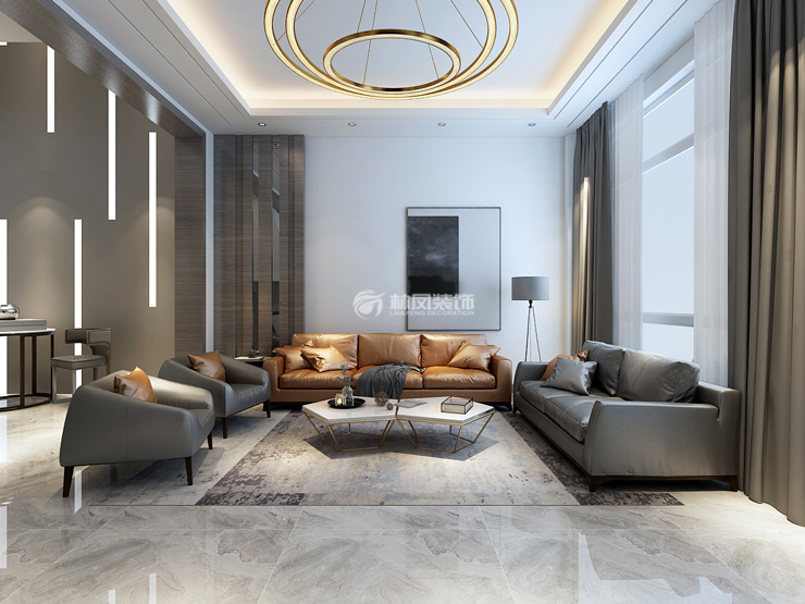 現(xiàn)代簡約風(fēng)格電視背景墻設(shè)計(jì)裝修效果圖