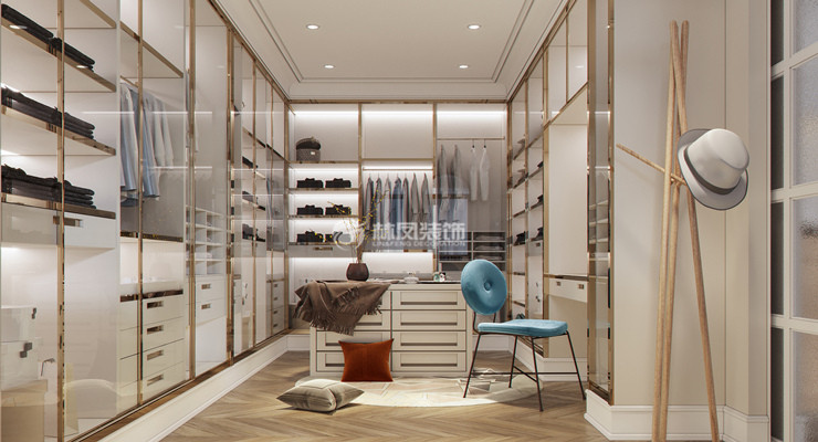 現(xiàn)代簡約風衣帽間裝修
