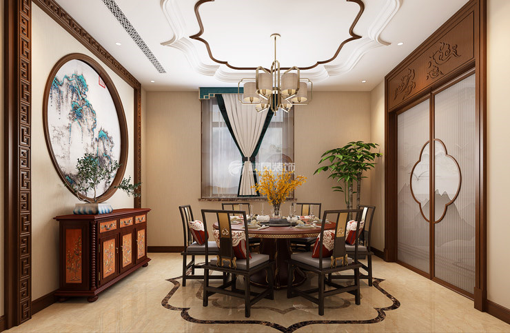 餐廳吊頂設(shè)計(jì)效果圖