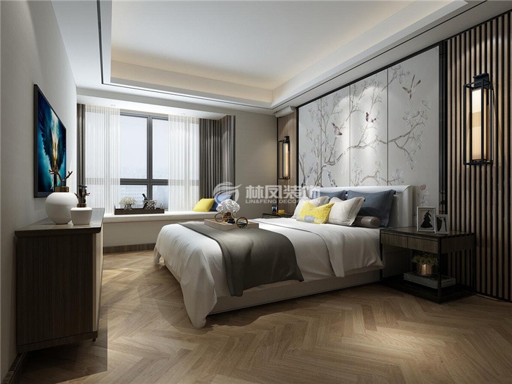 龍湖西府原著-133平-新中式風(fēng)格-臥室.jpg