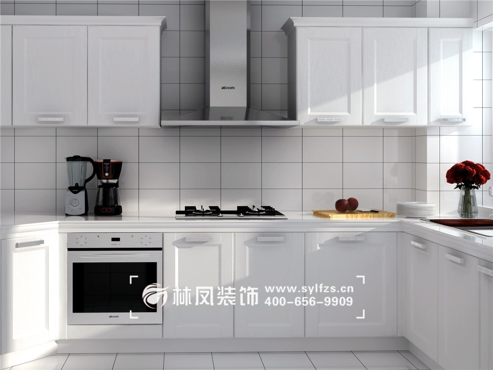 呂娜-保利溪湖淋語(yǔ)129平-美式-廚房.jpg