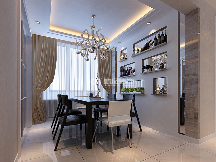 中海錦城-138平米-現(xiàn)代簡約風格-餐廳.jpg