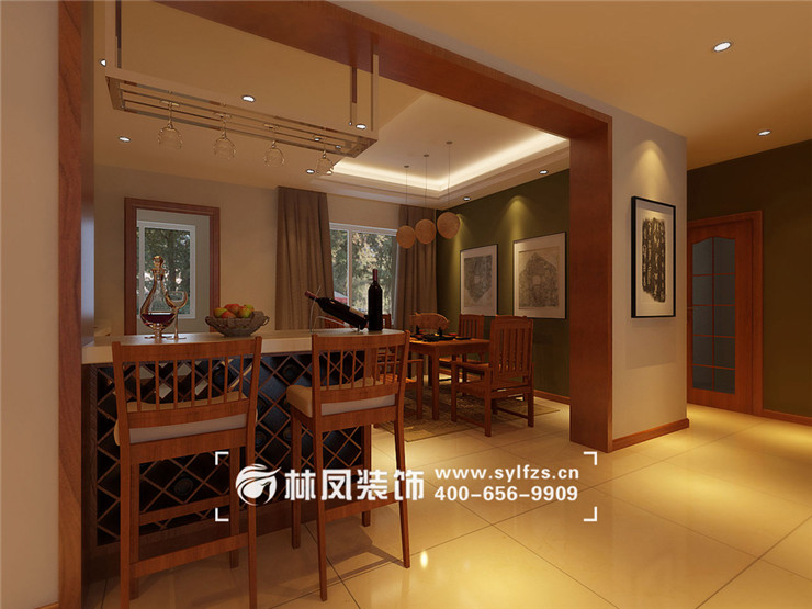 羅佳-遠洋和平府現(xiàn)代中式 220㎡-餐廳1.jpg