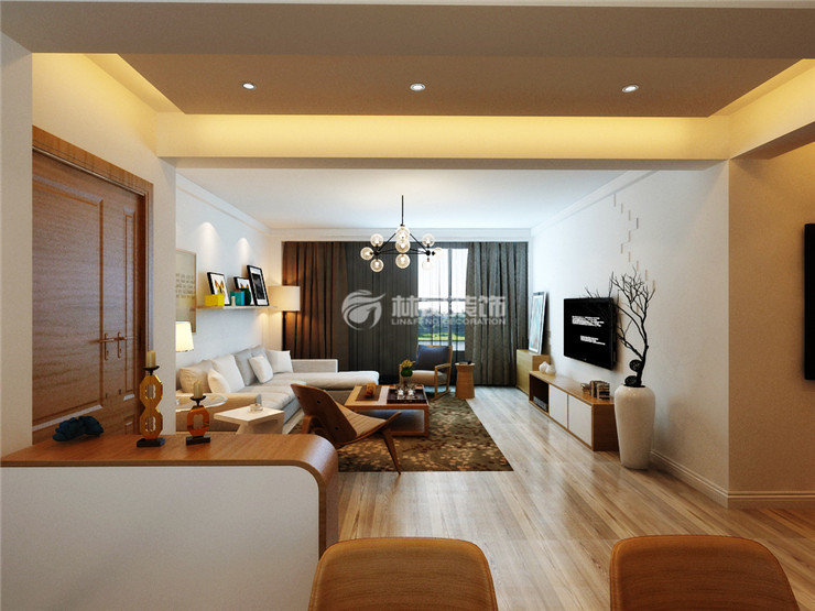 S4-王松-華潤橡樹灣-136平-北歐風(fēng)格-客廳 (5).jpg