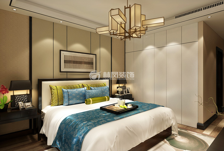 河畔公館-190平-新中式風(fēng)格-主臥室.jpg