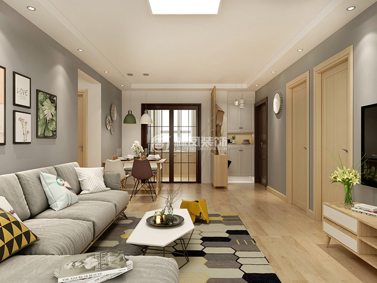 月星國際城-104平-現(xiàn)代北歐風(fēng)格-客廳 1.jpg