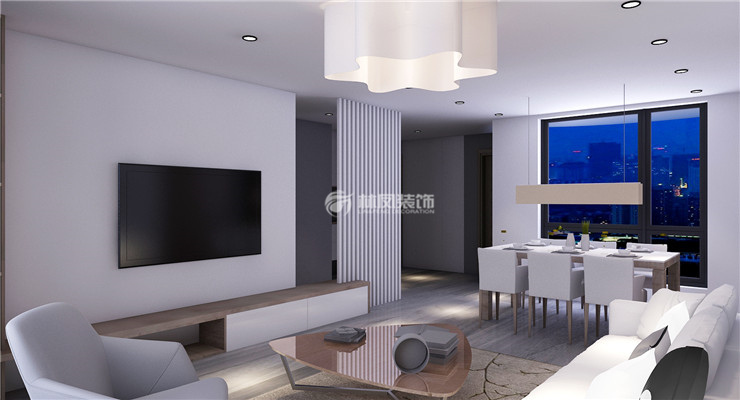 中糧隆璽祥云-113平-現(xiàn)代風格-客廳 (3).jpg