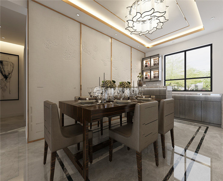 綠城全運村-127平-輕奢風(fēng)格-餐廳.jpg
