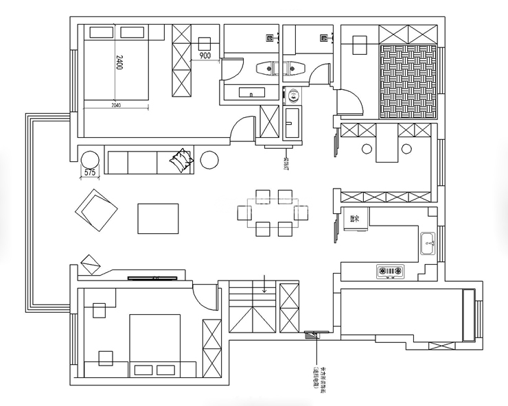 萬(wàn)科翡翠書院-140平-現(xiàn)代輕奢風(fēng)格-平面布局圖 .jpg