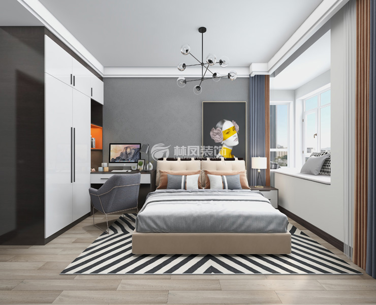 首創(chuàng)國際城-118平-現(xiàn)代風格-主臥室.jpg