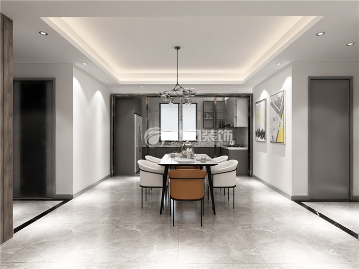 美的城-130平米-現代風格-餐廳.jpg