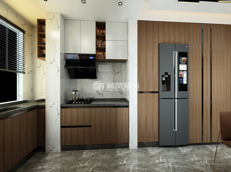 金地長(zhǎng)青灣天閱-160-現(xiàn)代輕奢-廚房.jpg