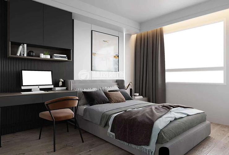 明發(fā)廣場-220平-現代風格-次臥室2.jpg