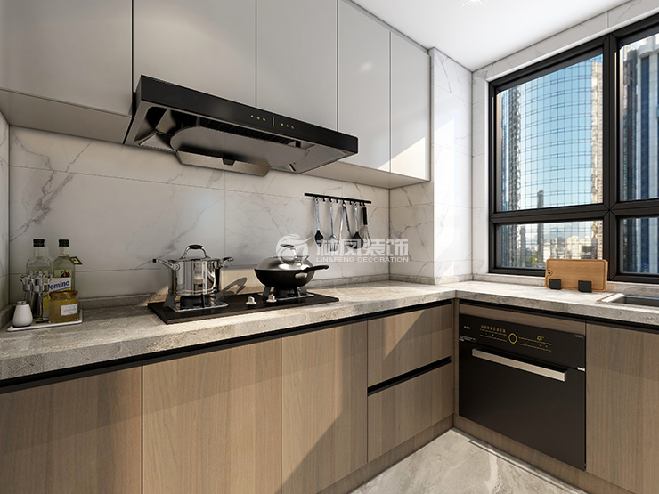 碧桂園名門(mén)-180平-現(xiàn)代原木-廚房.jpg