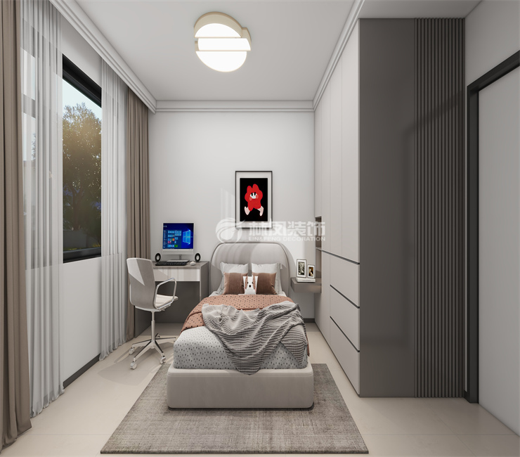 中海和平之門-115平-現(xiàn)代風(fēng)格-次臥.jpg