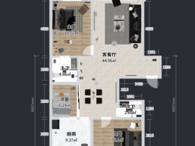 西江苑｜現(xiàn)代輕奢風格