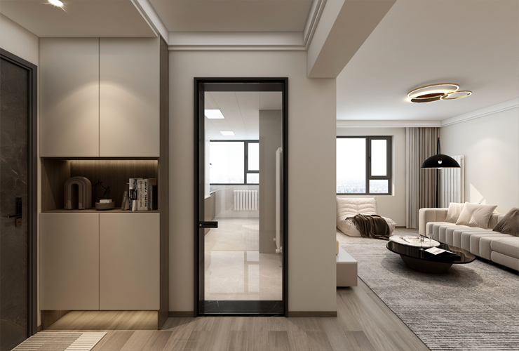 東大家屬樓-100平-現(xiàn)代風格-門廳.jpg
