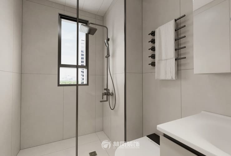 保利公園壹號(hào)124平 現(xiàn)代風(fēng)格 衛(wèi)生間1.jpg