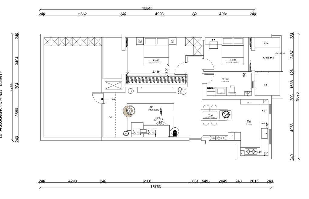 格林生活坊95㎡ 現(xiàn)代風(fēng)格 平面圖.png
