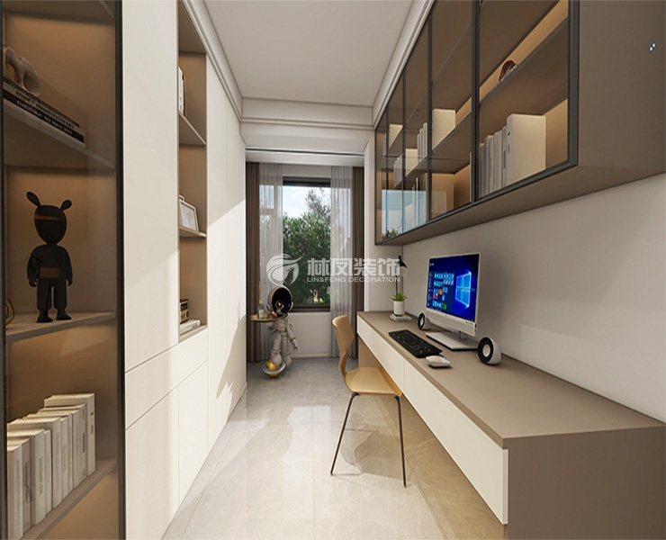 首創(chuàng)光合城-110平-現代輕奢風格-書房.jpg